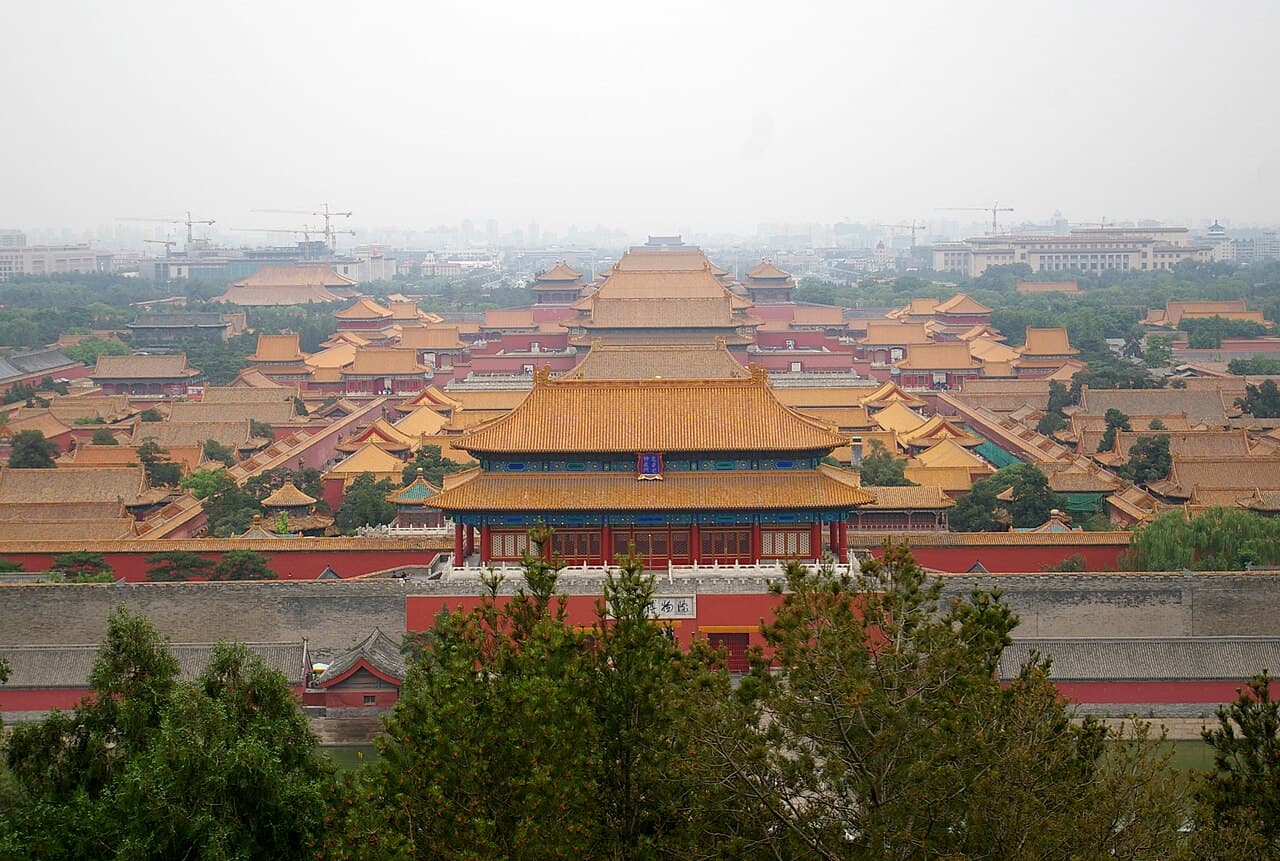 北京の紫禁城(故宮博物院)